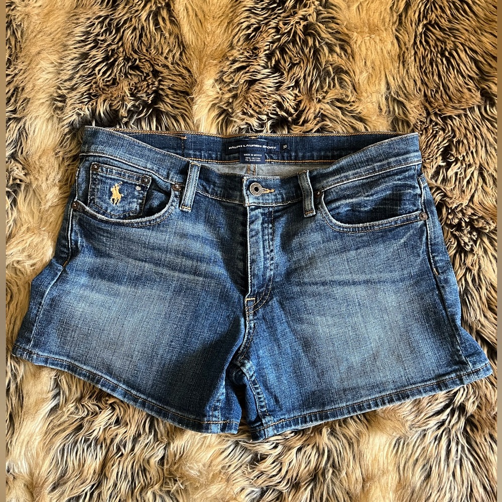Ralph Lauren Classic Blue Jean Shorts